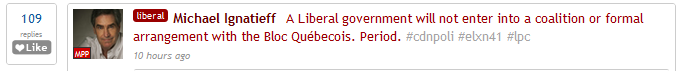 #elxn41 reaction